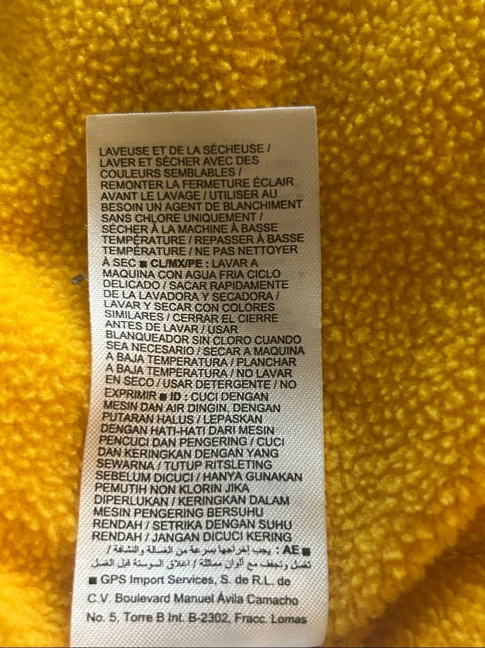 Old Navy Yellow Hooded Puffer Jacket for Kids